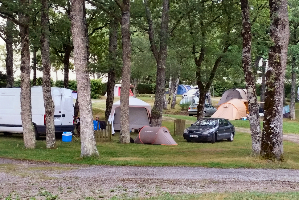 camping pitch aveyron