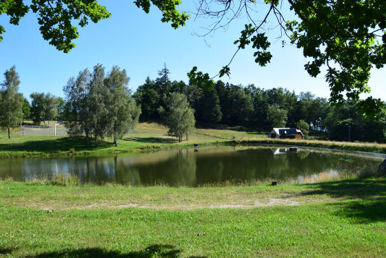 holiday village with swimming pool